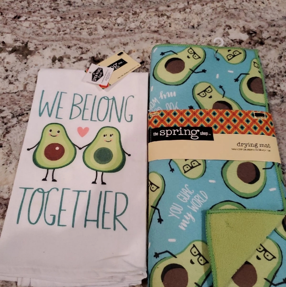 Avacado kitchen set